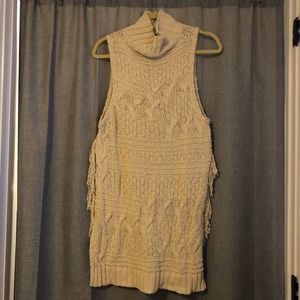 Free people turtle neck sleeveless tunic